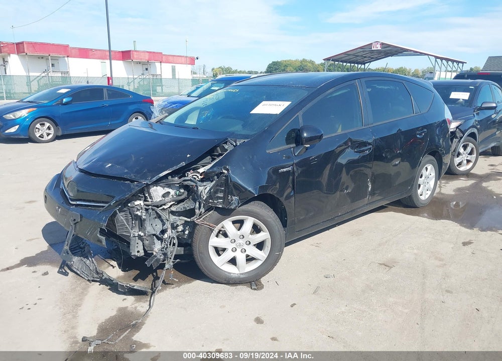 2012 TOYOTA PRIUS V THREE VIN: JTDZN3EU5C3123401