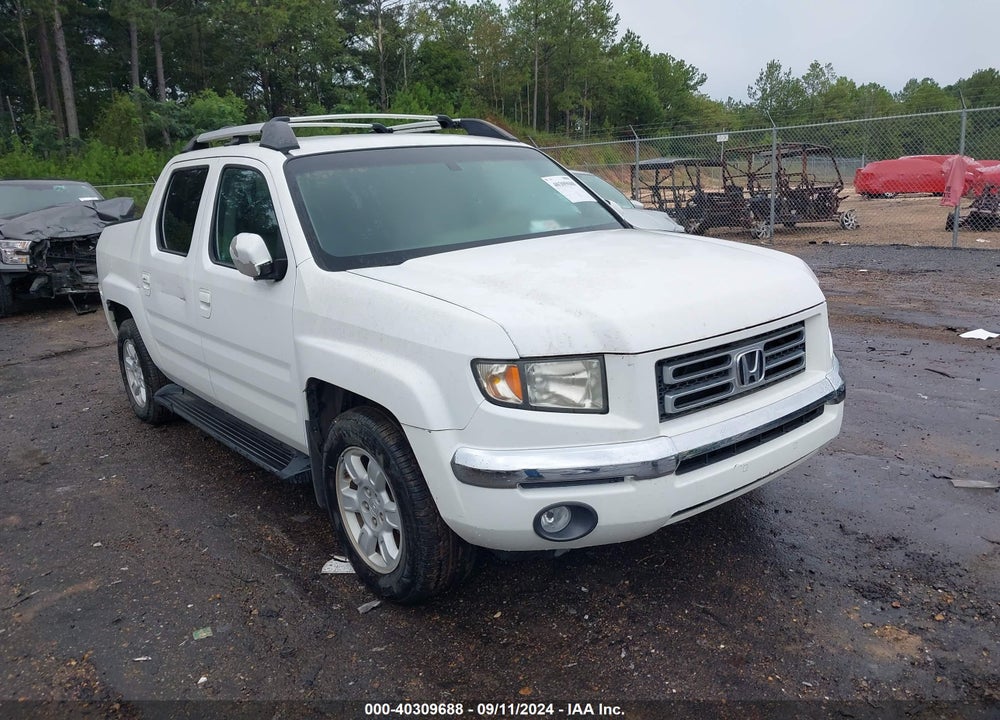2006 HONDA RIDGELINE RTL VIN: 2HJYK16586H504723