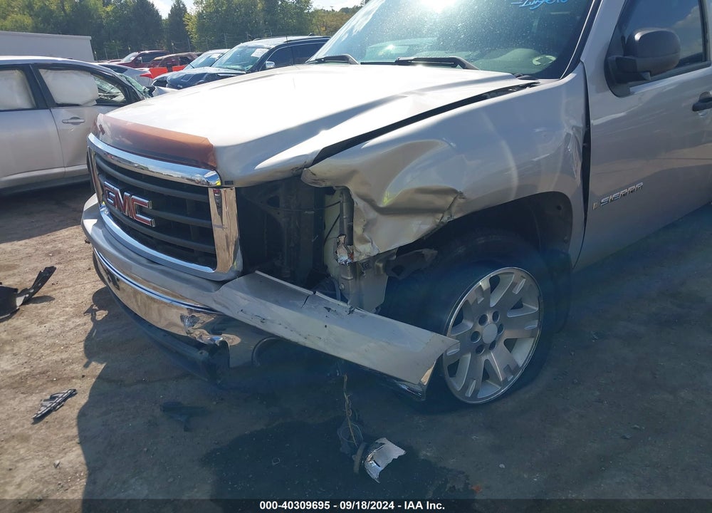 2008 GMC SIERRA 1500 SLE1 VIN: 2GTEC19JX81220356