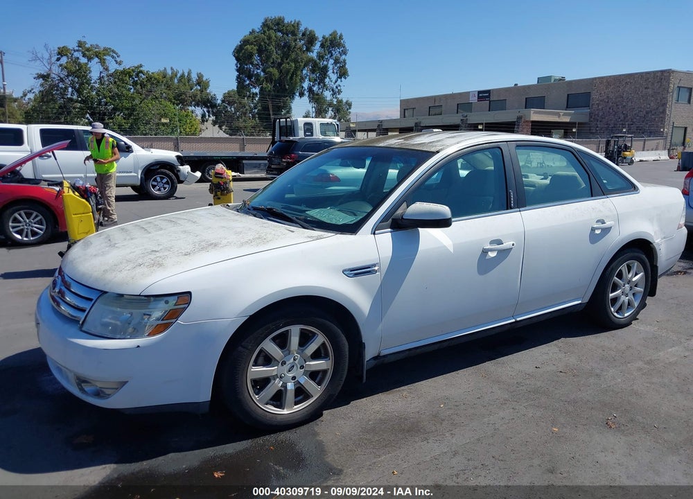 2008 FORD TAURUS SEL VIN: 1FAHP24W28G154713