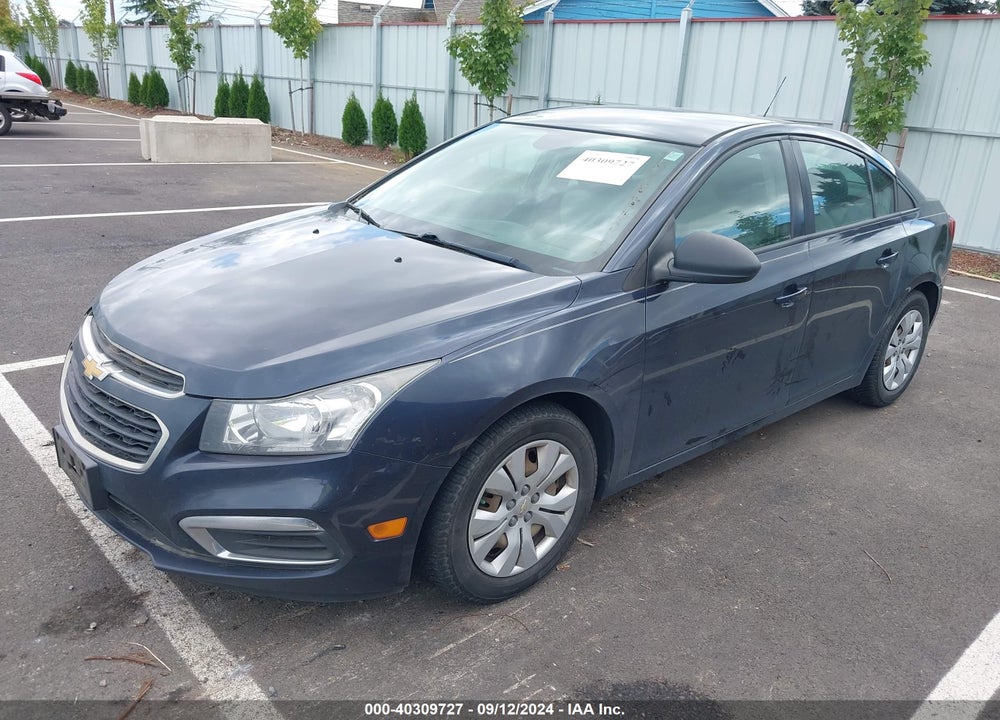 2015 CHEVROLET CRUZE LS AUTO VIN: 1G1PA5SG1F7271029