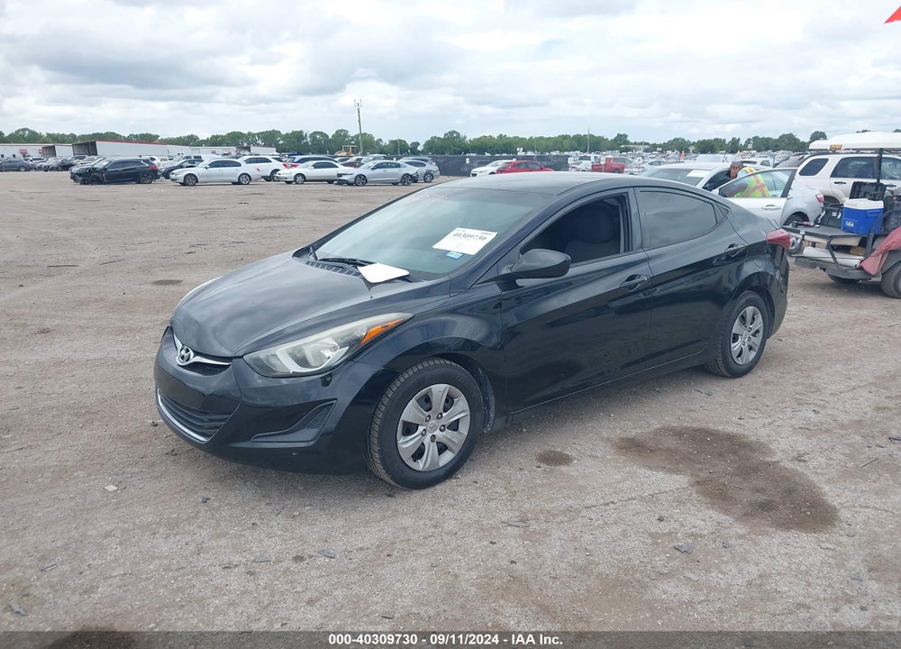 2016 HYUNDAI ELANTRA SE VIN: 5NPDH4AE2GH699737