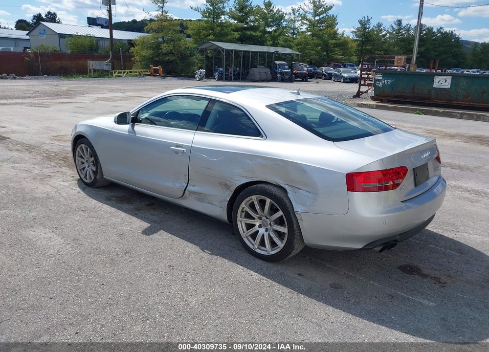 2011 AUDI A5 2.0T PREMIUM VIN: WAULFAFR7BA020473