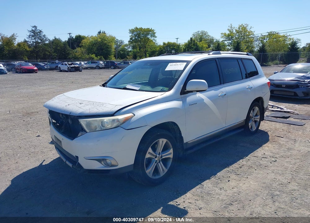 2013 TOYOTA HIGHLANDER LIMITED V6 VIN: 5TDDK3EH0DS217336