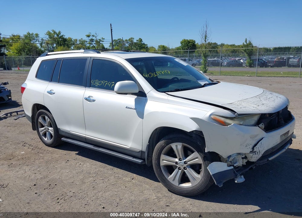2013 TOYOTA HIGHLANDER LIMITED V6 VIN: 5TDDK3EH0DS217336
