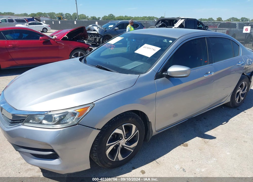 2017 HONDA ACCORD LX VIN: 1HGCR2F33HA163796