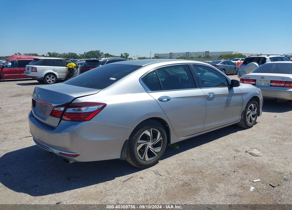 2017 HONDA ACCORD LX VIN: 1HGCR2F33HA163796