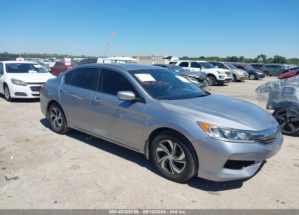 2017 HONDA ACCORD LX VIN: 1HGCR2F33HA163796