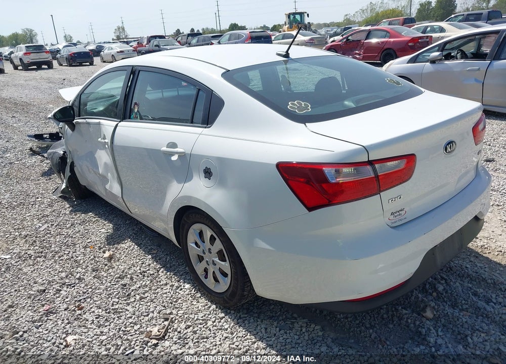 2016 KIA RIO LX VIN: KNADM4A37G6541069