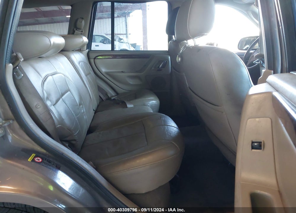2002 JEEP GRAND CHEROKEE LIMITED VIN: 1J8GW58J42C178074