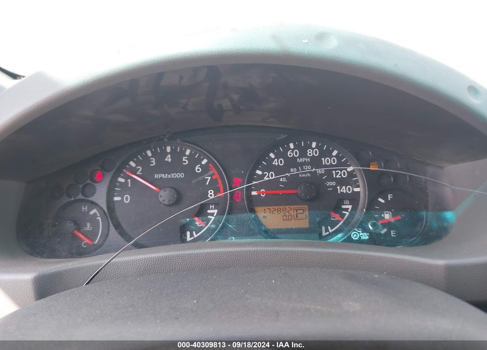 2009 NISSAN XTERRA S VIN: 5N1AN08U49C515331