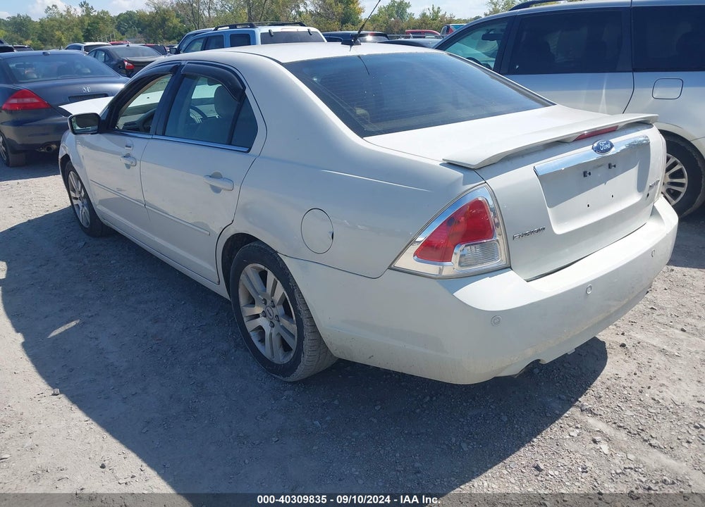 2008 FORD FUSION SEL VIN: 3FAHP081X8R195215