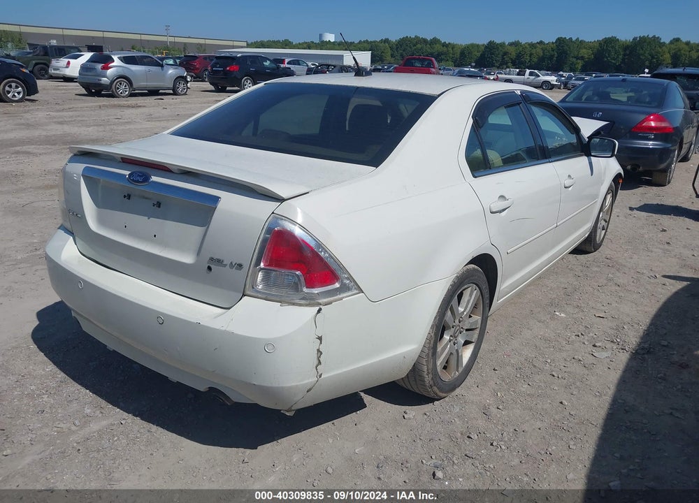 2008 FORD FUSION SEL VIN: 3FAHP081X8R195215