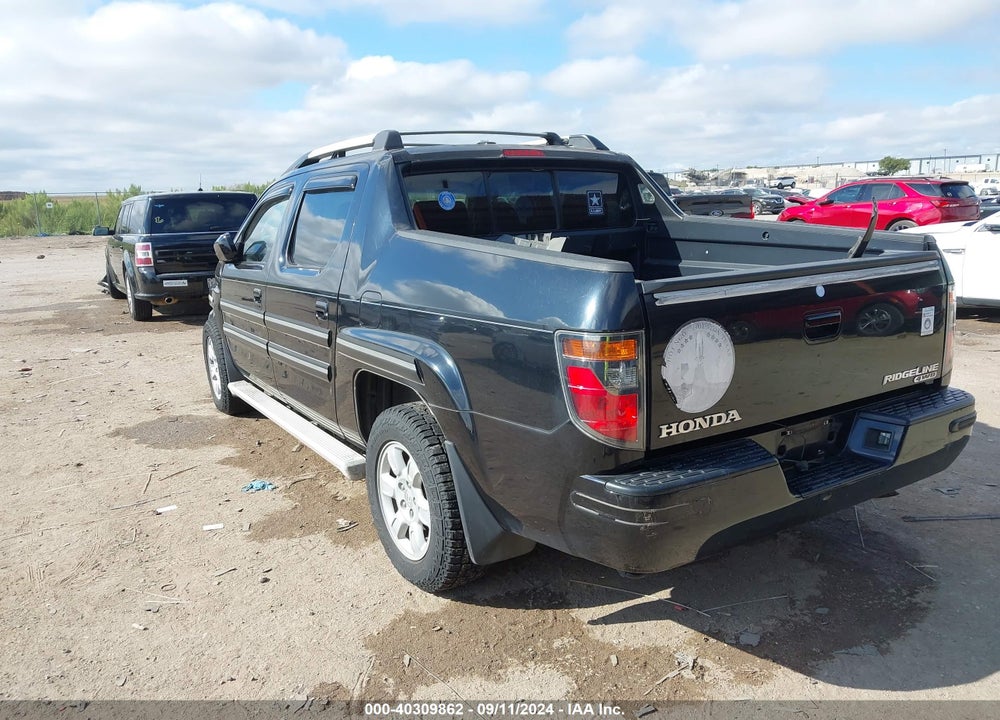 2006 HONDA RIDGELINE RTL VIN: 2HJYK16546H526878
