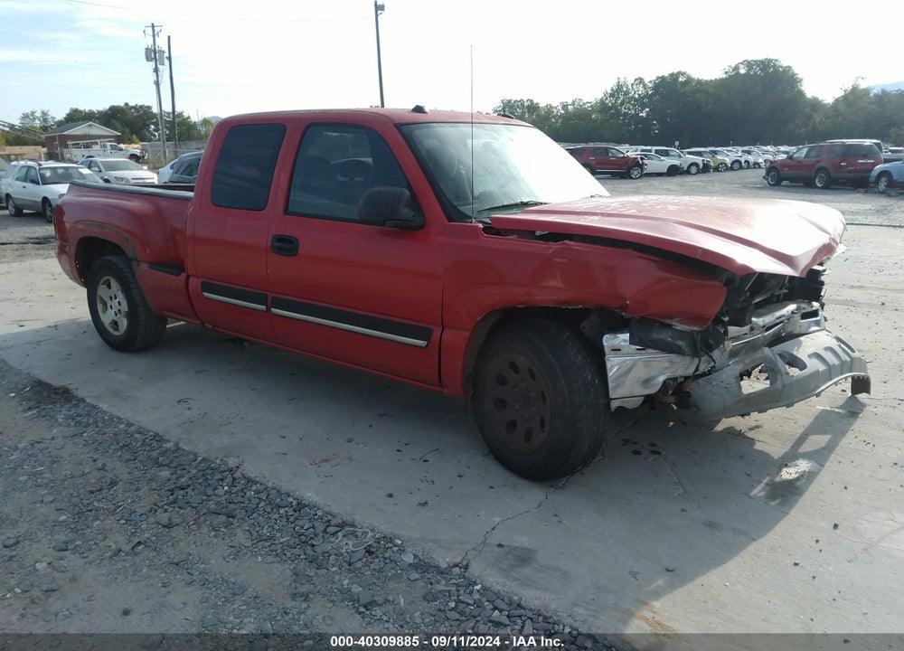 2005 CHEVROLET SILVERADO 1500 LS VIN: 1GCEC19T95Z259413