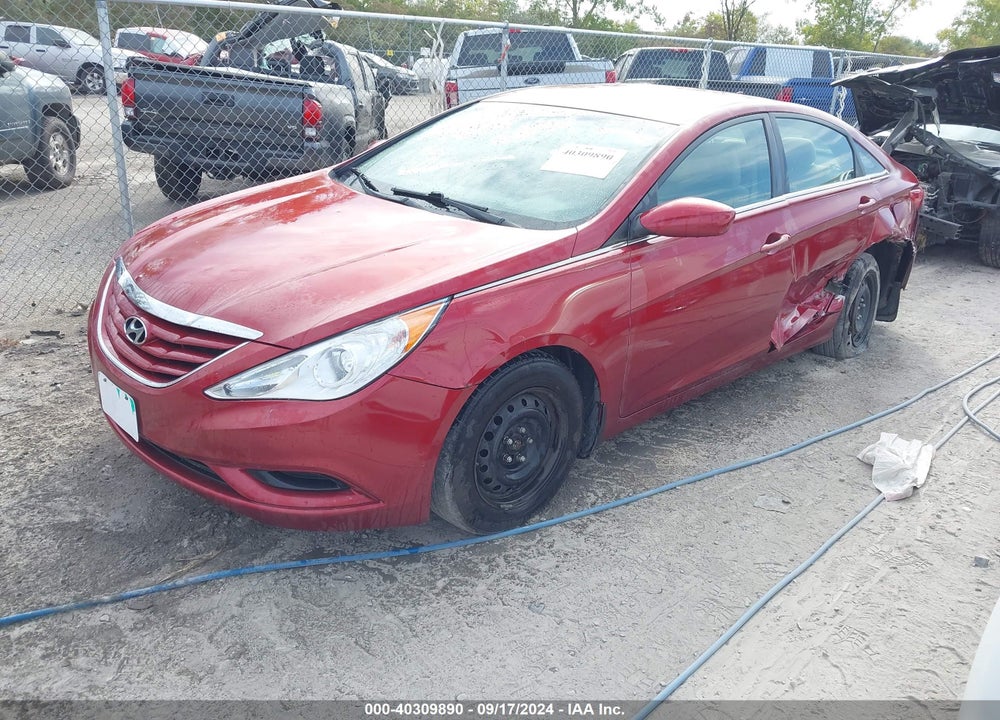 2013 HYUNDAI SONATA GLS VIN: 5NPEB4AC1DH527084