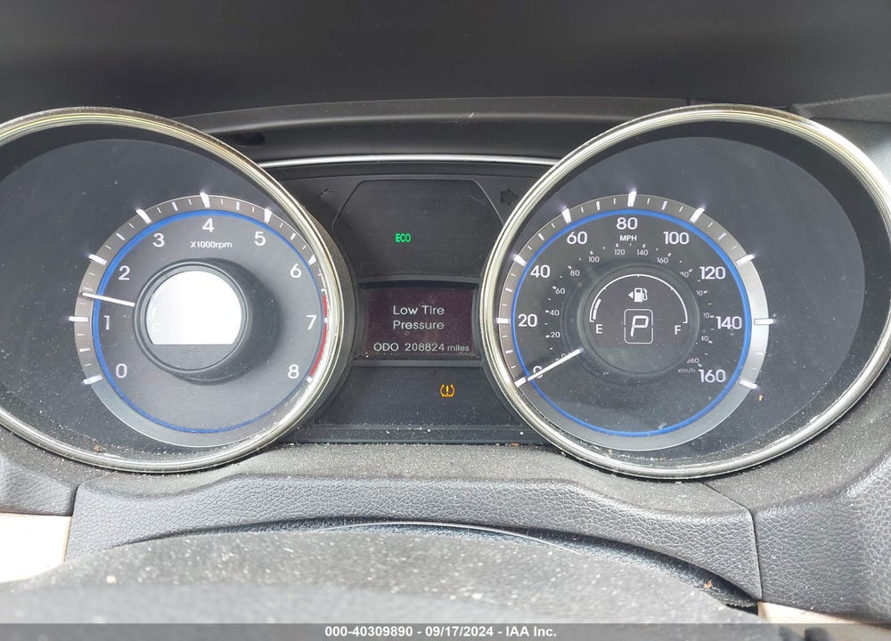 2013 HYUNDAI SONATA GLS VIN: 5NPEB4AC1DH527084
