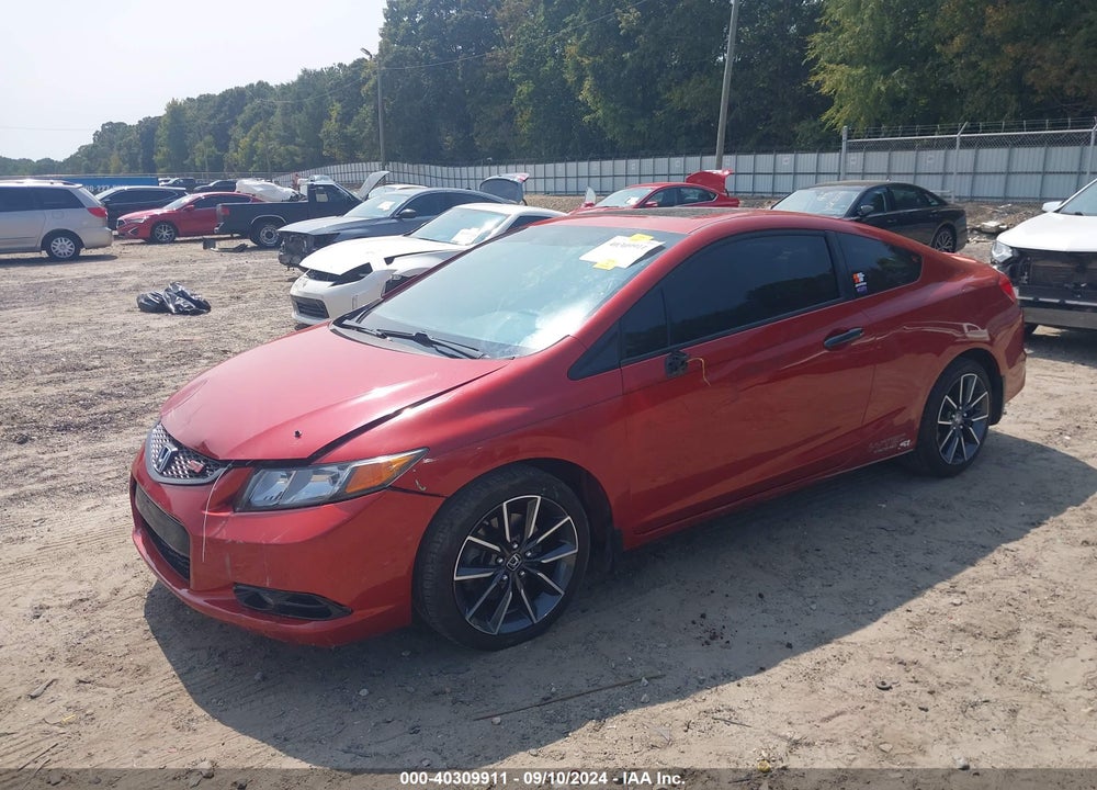 2012 HONDA CIVIC SI VIN: 2HGFG4A58CH708425