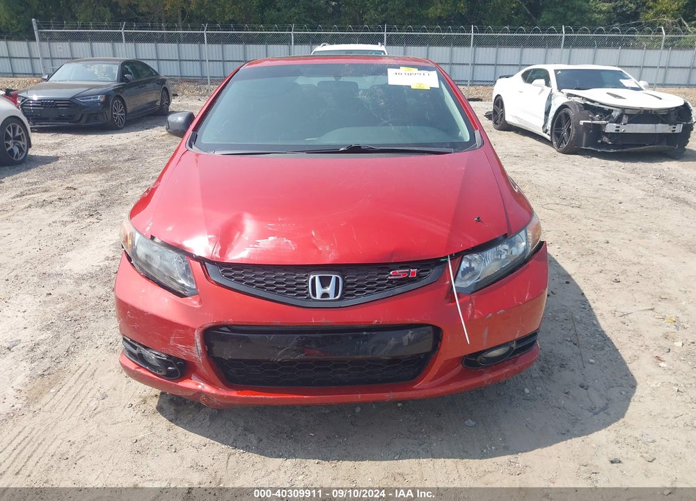 2012 HONDA CIVIC SI VIN: 2HGFG4A58CH708425