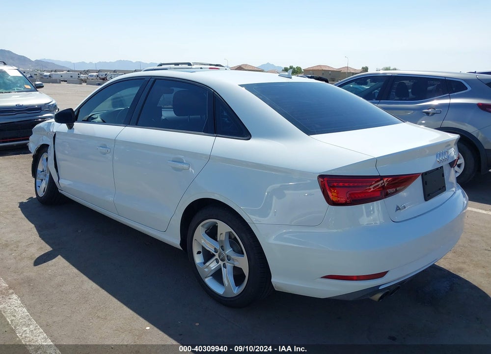 2017 AUDI A3 2.0T PREMIUM VIN: WAUAUGFF9H1037239