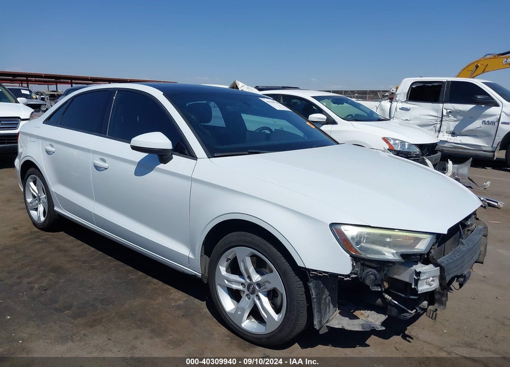 2017 AUDI A3 2.0T PREMIUM VIN: WAUAUGFF9H1037239