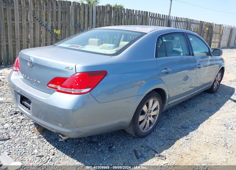 2005 TOYOTA AVALON XLS VIN: 4T1BK36B85U030775