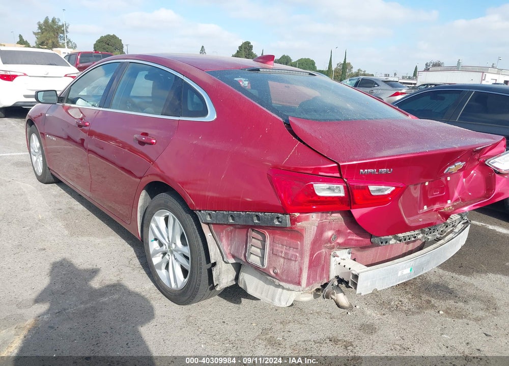2018 CHEVROLET MALIBU LT VIN: 1G1ZD5ST9JF268732