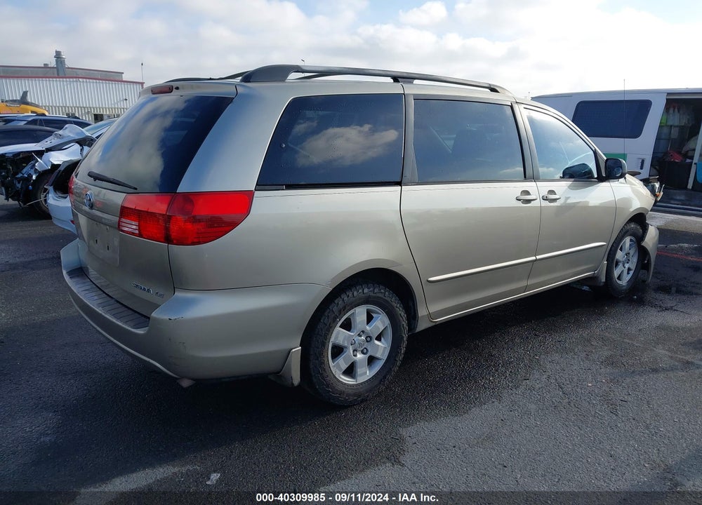 2004 TOYOTA SIENNA LE VIN: 5TDZA23C94S054227