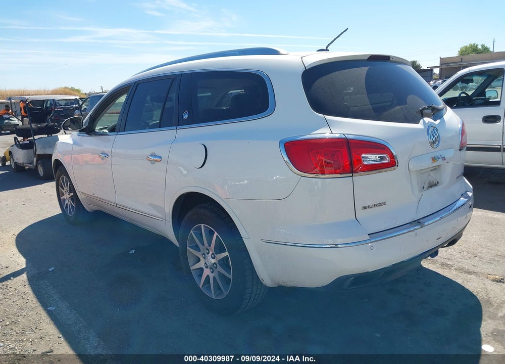 2014 BUICK ENCLAVE LEATHER VIN: 5GAKVBKD9EJ309359