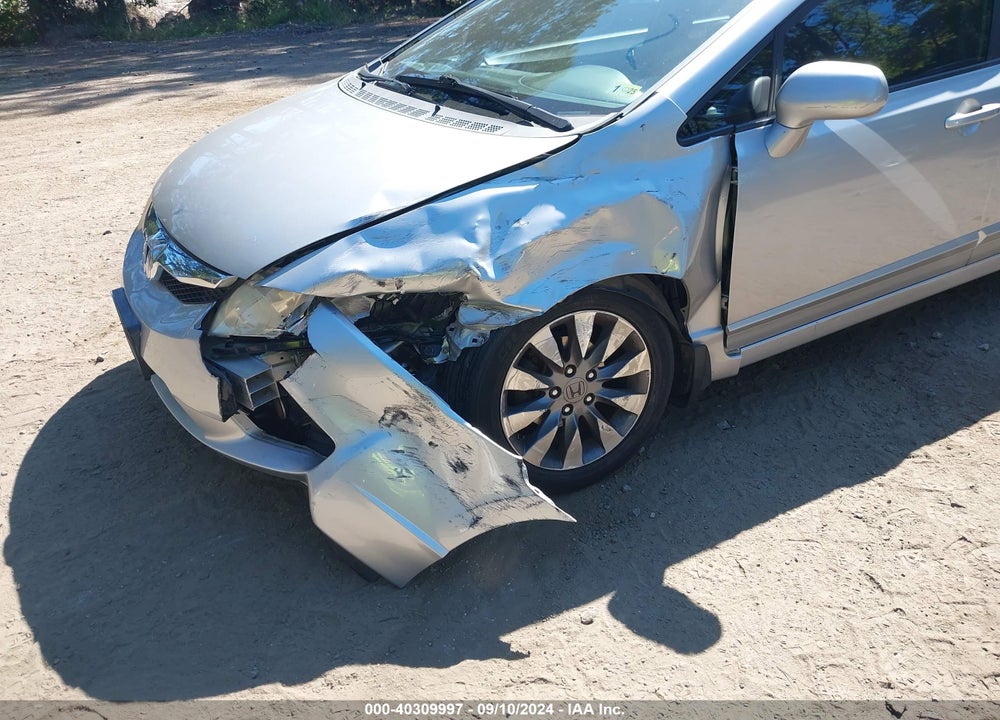 2009 HONDA CIVIC EX VIN: 1HGFA16869L022012
