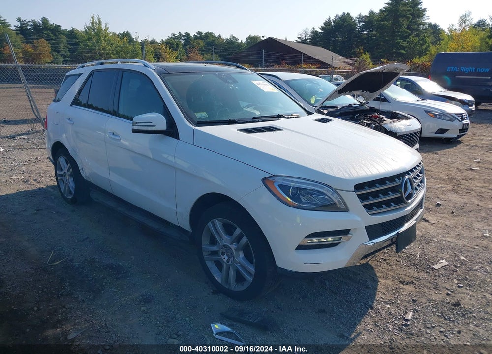2015 MERCEDES-BENZ ML 350 4MATIC VIN: 4JGDA5HB7FA600966