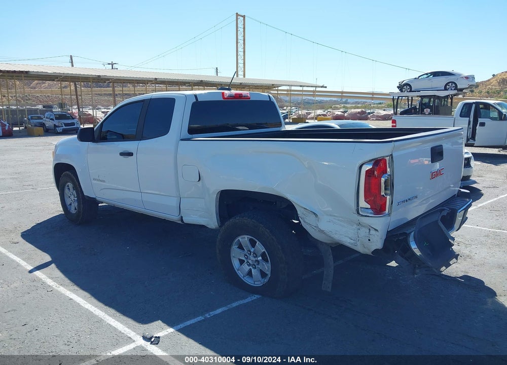 2016 GMC CANYON VIN: 1GTH5BEA8G1167907
