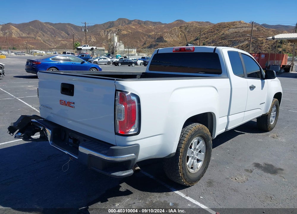 2016 GMC CANYON VIN: 1GTH5BEA8G1167907