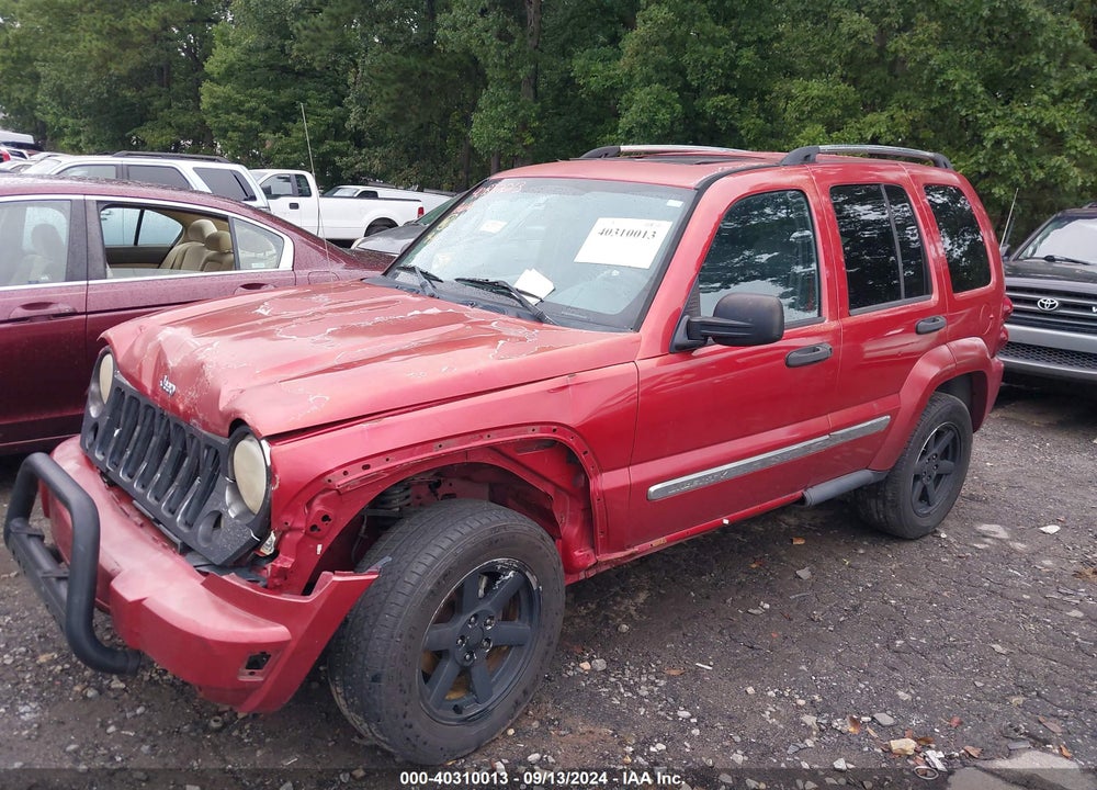 2007 JEEP LIBERTY LIMITED EDITION VIN: 1J4GK58K97W576716
