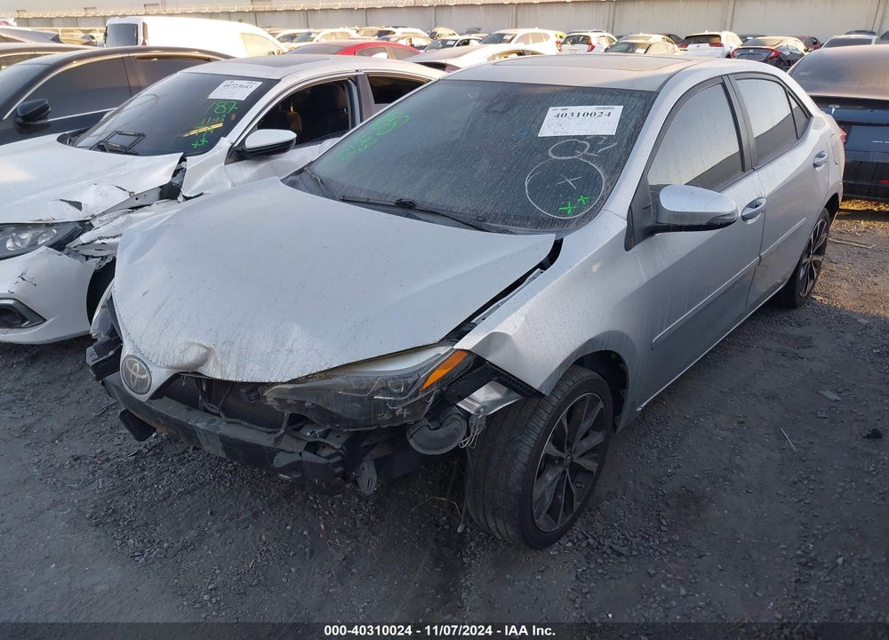 2019 TOYOTA COROLLA XSE VIN: 2T1BURHE5KC128597