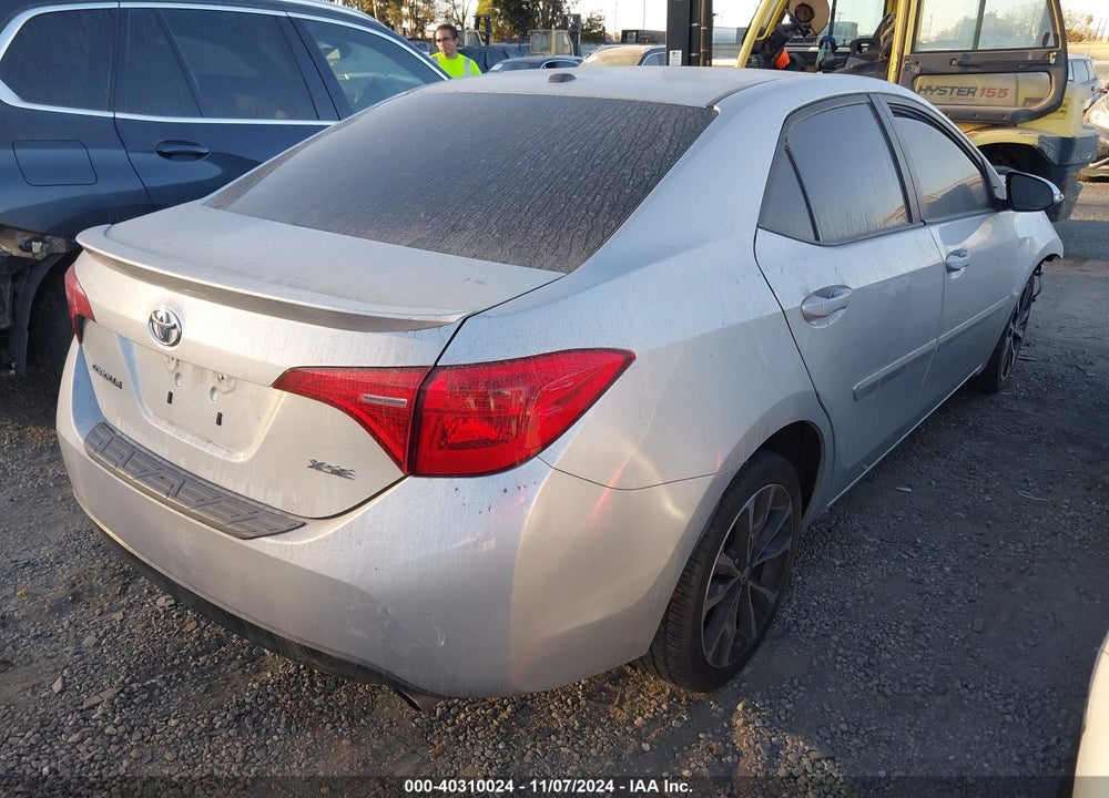 2019 TOYOTA COROLLA XSE VIN: 2T1BURHE5KC128597