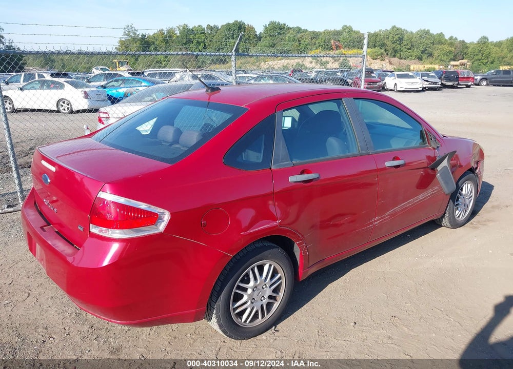 2011 FORD FOCUS SE VIN: 1FAHP3FN4BW134485