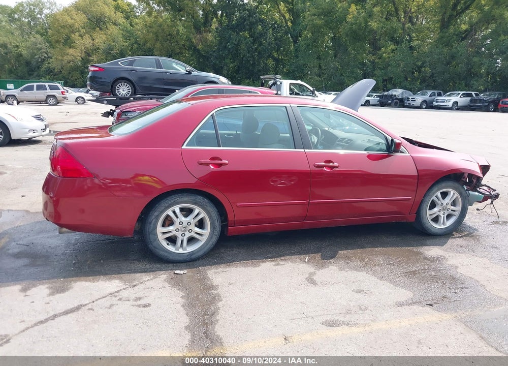 2007 HONDA ACCORD 2.4 EX VIN: 1HGCM56737A128239