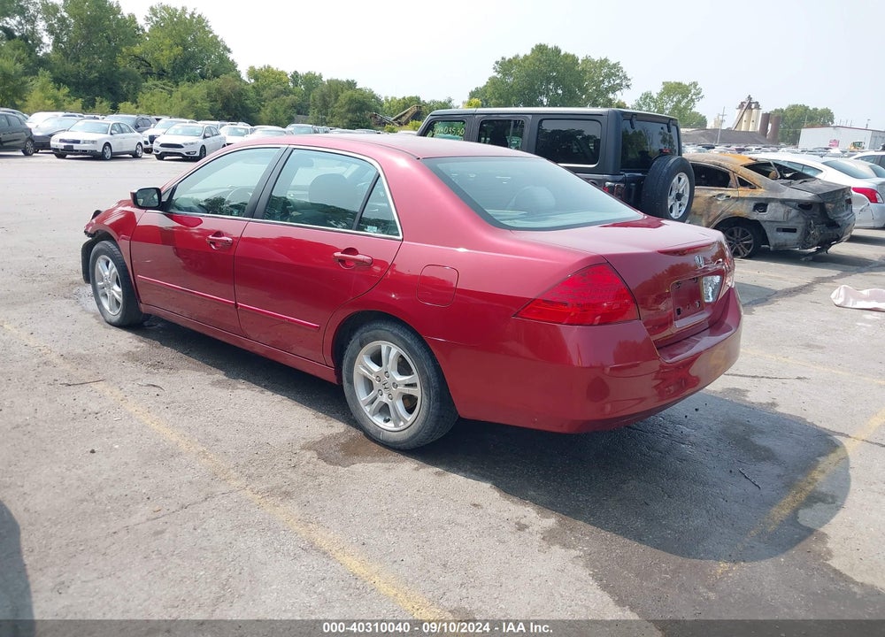 2007 HONDA ACCORD 2.4 EX VIN: 1HGCM56737A128239