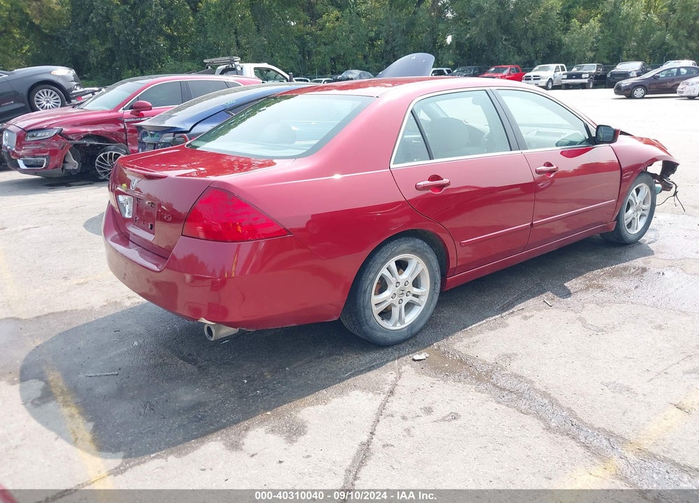 2007 HONDA ACCORD 2.4 EX VIN: 1HGCM56737A128239