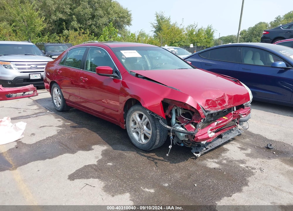 2007 HONDA ACCORD 2.4 EX VIN: 1HGCM56737A128239
