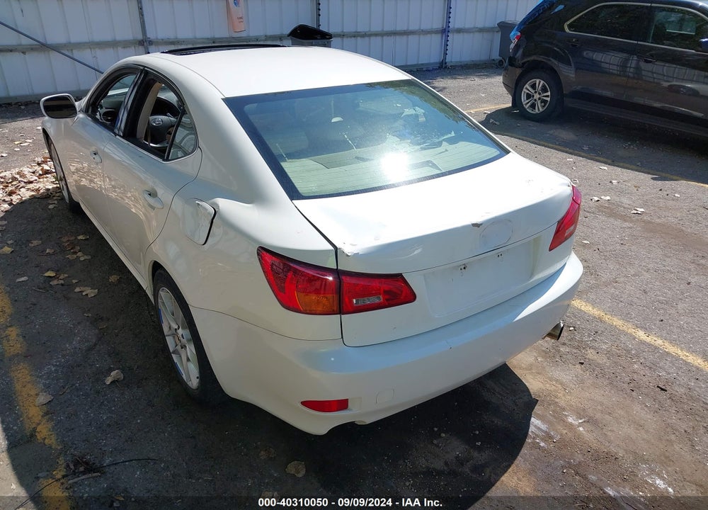 2006 LEXUS IS 350 VIN: JTHBE262265003183