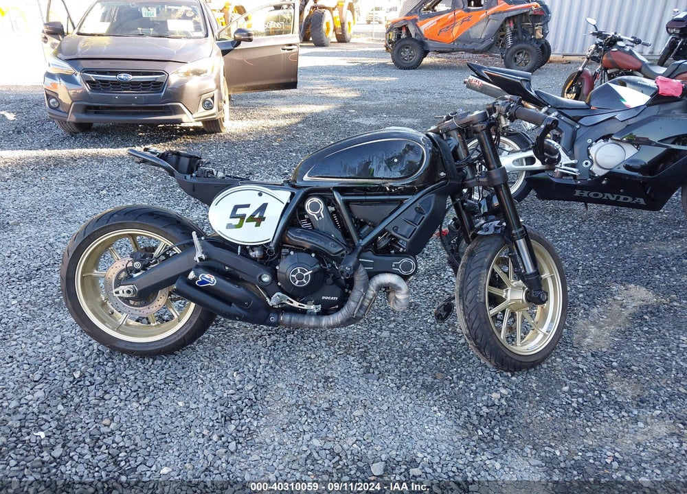 2018 DUCATI SCRAMBLER 800 VIN: ML015ANM1JT014576