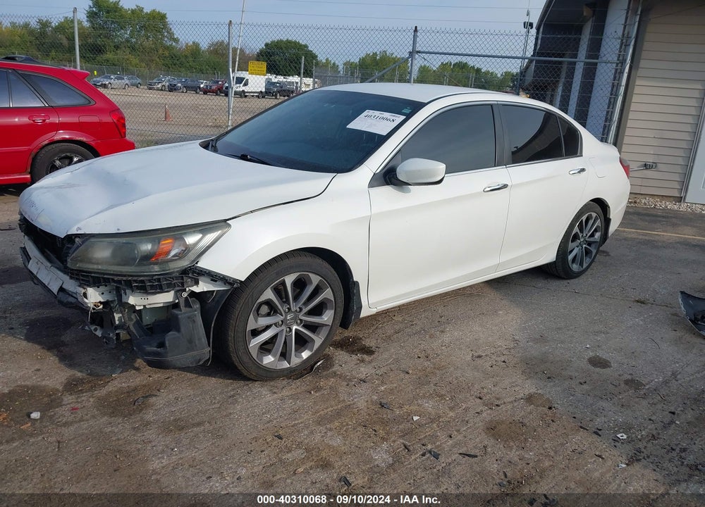 2014 HONDA ACCORD SPORT VIN: 1HGCR2F55EA207164