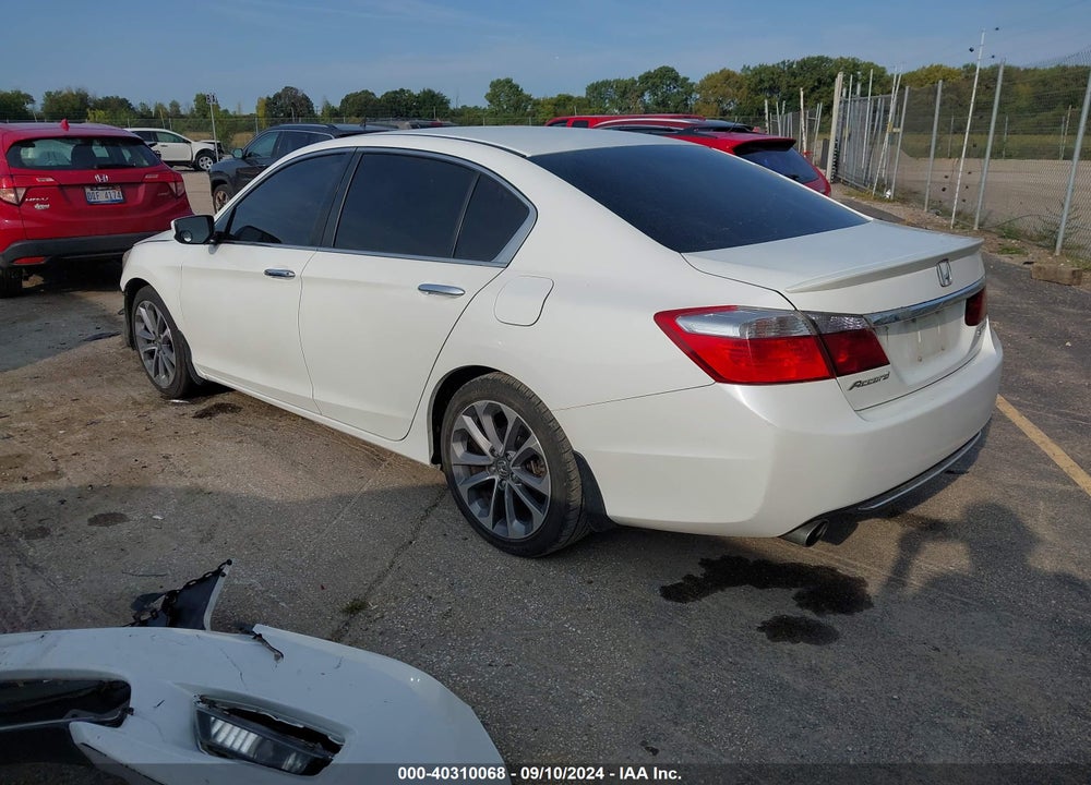 2014 HONDA ACCORD SPORT VIN: 1HGCR2F55EA207164