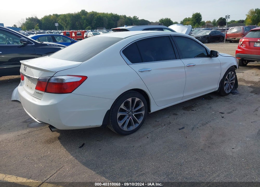 2014 HONDA ACCORD SPORT VIN: 1HGCR2F55EA207164