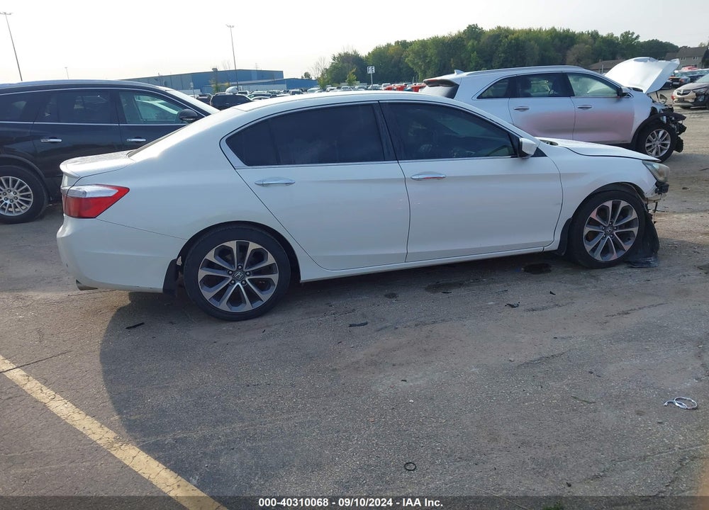 2014 HONDA ACCORD SPORT VIN: 1HGCR2F55EA207164