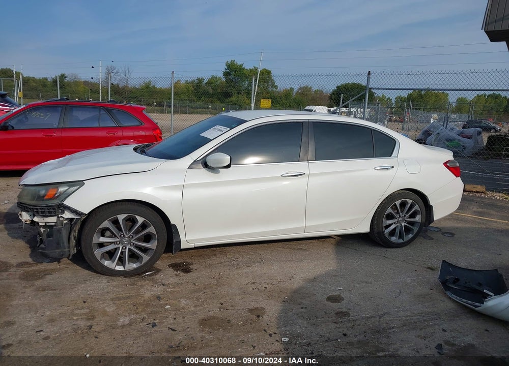 2014 HONDA ACCORD SPORT VIN: 1HGCR2F55EA207164