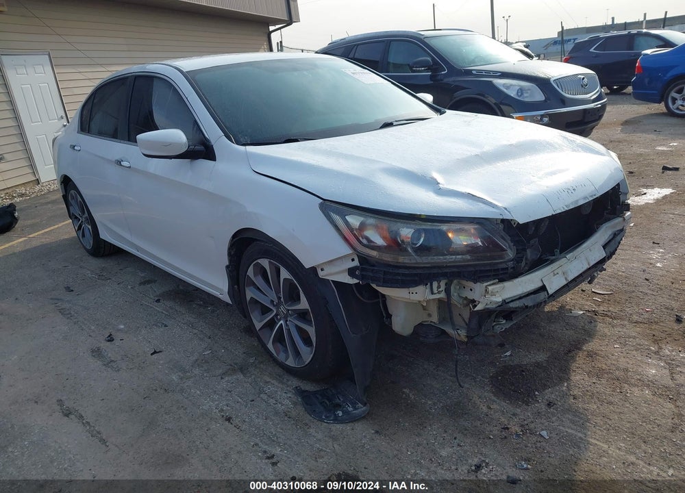 2014 HONDA ACCORD SPORT VIN: 1HGCR2F55EA207164