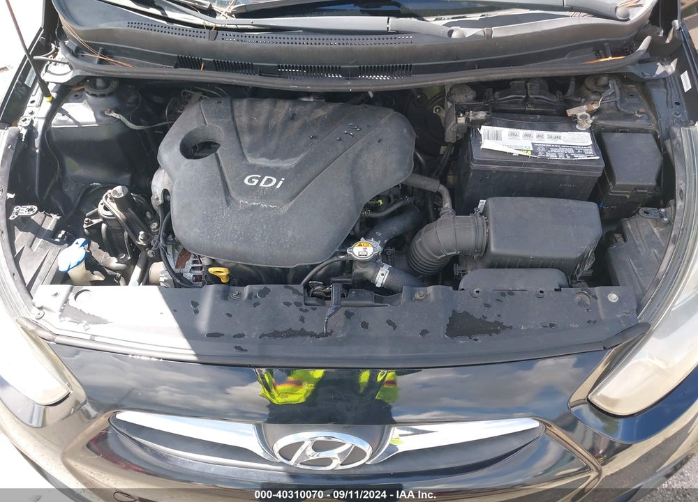 2013 HYUNDAI ACCENT GLS VIN: KMHCT4AEXDU584827